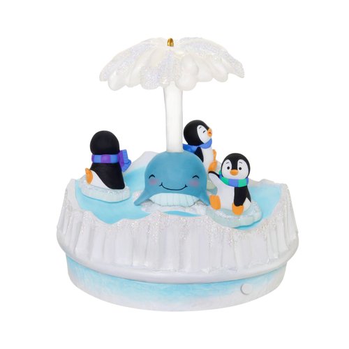 Hallmark Keepsake Christmas Ornament 2025, Playful Penguins Musical with Light and Motion