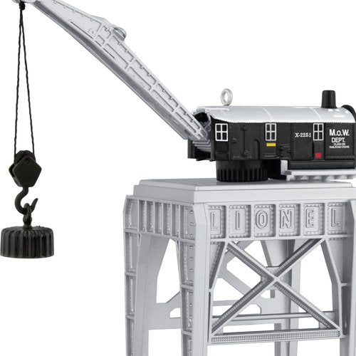 Hallmark Keepsake Christmas Ornament - Lionel M.O.W. Gantry Crane | Perfect Gift for Train Lovers