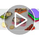 QCQHDU 2-Pack Stainless Steel Snack Containers - Leak-Proof and Portable
