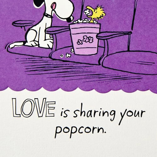 Hallmark Peanuts Anniversary Card with Sweet Sentiment