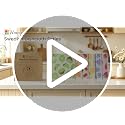 Homaxy Swedish Dishcloths - 6 Pack Reusable, Absorbent & Odor-Free