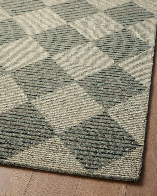 Loloi Chris Loves Julia Francis Collection FRA-01 Spa/Granite 3'-6" x 5'-6" Accent Rug