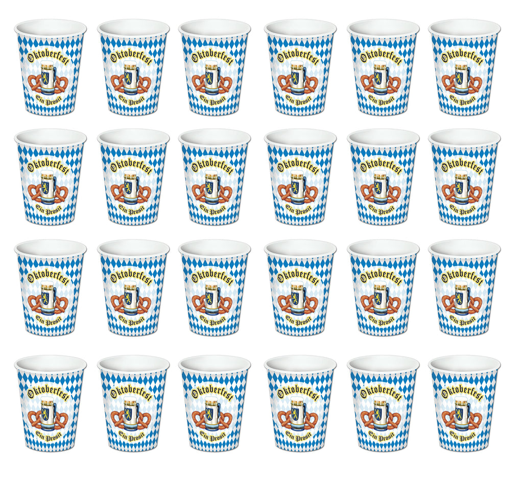 Beistle , 24 Piece Oktoberfest Beverage Cups, 9 Ounces