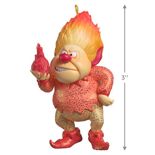 Hallmark Keepsake Christmas Ornament 2025, The Year Without a Santa Claus Heat Miser with Light, Christmas Movie Gifts