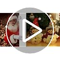 Lighted Snowmen Christmas Table Decorations - Brown, 10 Inch, 2 Pack