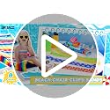 Boao 8 Pack Beach Towel Bands for Chairs - Colorful Elastic Straps