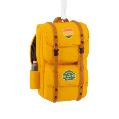 Hallmark Christmas Ornament, Camping Backpack Ornament, Outdoors Gifts