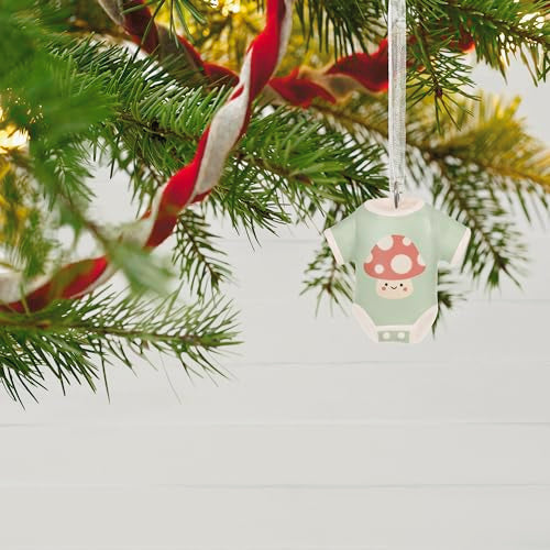 Hallmark Keepsake 2024 Miniature Baby Bodysuit Christmas Ornament