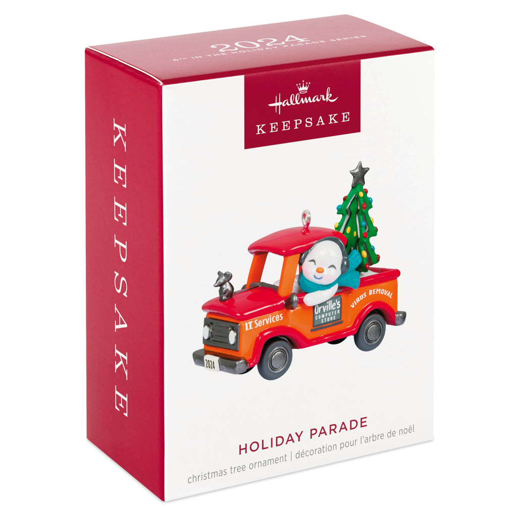 Hallmark Keepsake Christmas Ornament 2024, Holiday Parade 2024, Snowman Collectors Gifts