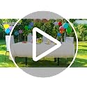 Misaya 3-Pack Disposable Tablecloths, 54x108 Inch Waterproof Gold Dot Cover