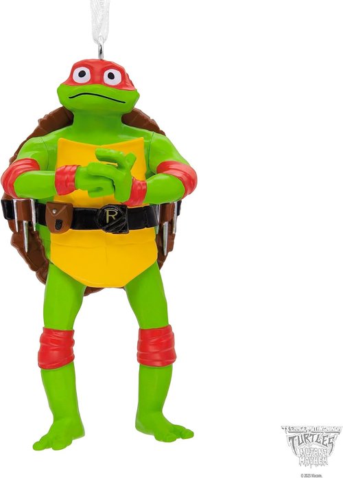 Hallmark Teenage Mutant Ninja Turtles Ornament - Raphael Mutant Mayhem Design for Holiday Decor