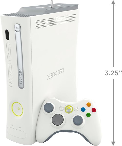 Hallmark Keepsake Christmas Ornament - Xbox 360 Console with Light & Sound | Perfect Gift for Gamers