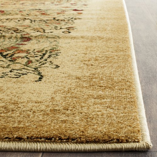 SAFAVIEH Lyndhurst Collection Runner Rug - 2'3" x 8', Beige & Multi, Traditional Paisley Design, Non-Shedding & Easy Care, Ideal for High Traffic Areas in Living Room, Bedroom (LNH224A)