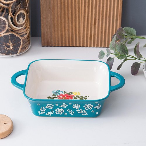 Wisenvoy 8x8 Baking Pan Brownie Pan Casserole Dish Ceramic Baking Dish Square Casserole Dishes For Oven
