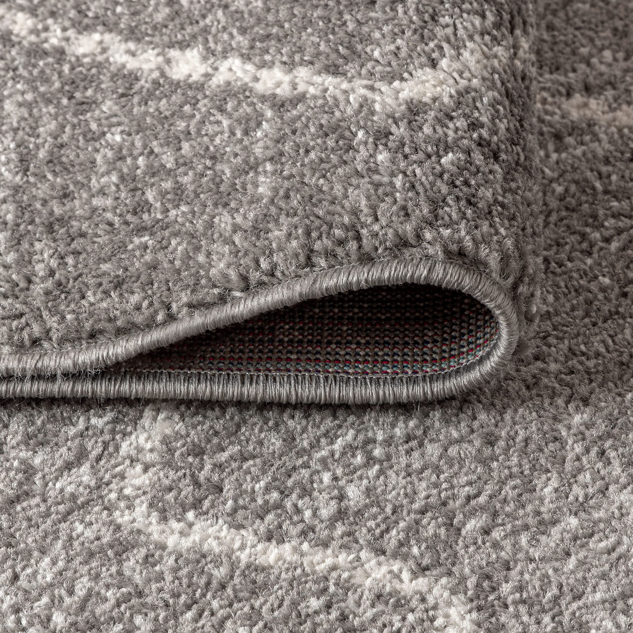 JONATHAN Y Alia Moroccan Beni Souk Gray/Cream Indoor Area Rug, 3x5, Bohemian, Scandinavian, Easy-Cleaning for Living Room, Bedroom, Kitchen, Pet Friendly, Non-Shedding (MOH202B-3)