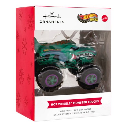 Hallmark Hot Wheels Monster Trucks Mega-Wrex Christmas Ornament, Gifts for Kids