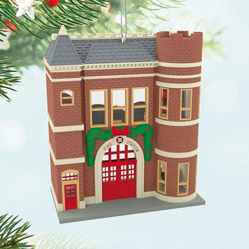 Hallmark Keepsake Christmas Ornament 2025, Nostalgic Houses and Shops Keepsake Korners Firehouse