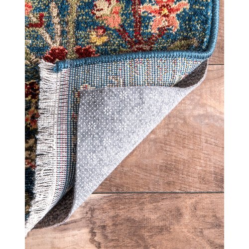nuLOOM 2' x 6' Premium Eco-Friendly Felt Rug Pad, 1/8 " Thick Low Profile, Non-Slip Backing, Customizable Size, Hardwood, Carpet, Tile, Vinyl, Linoleum, Made in USA, 100% Recycled Materials