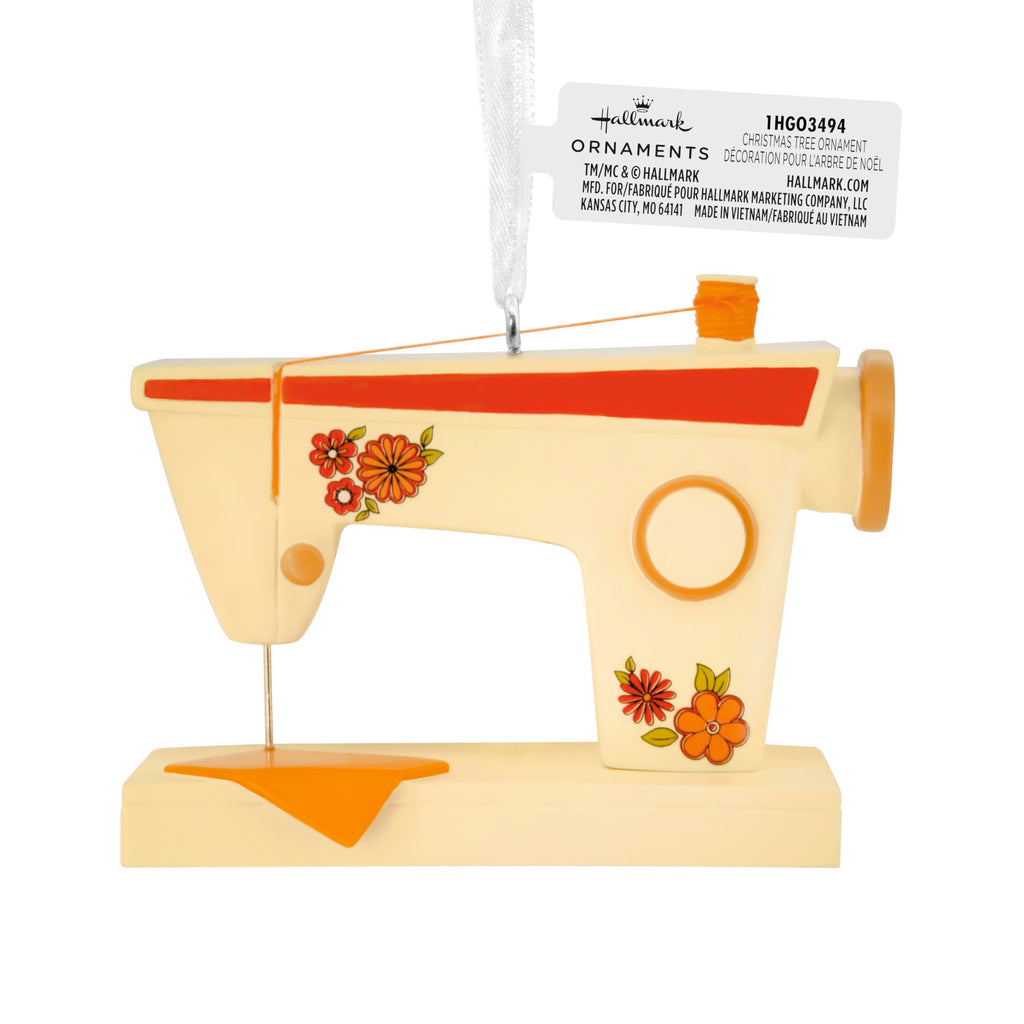 Hallmark Sewing Machine Christmas Ornament