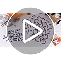 60PCS Halloween Stickers - 2 Inch Pumpkin Ghost Spider Labels