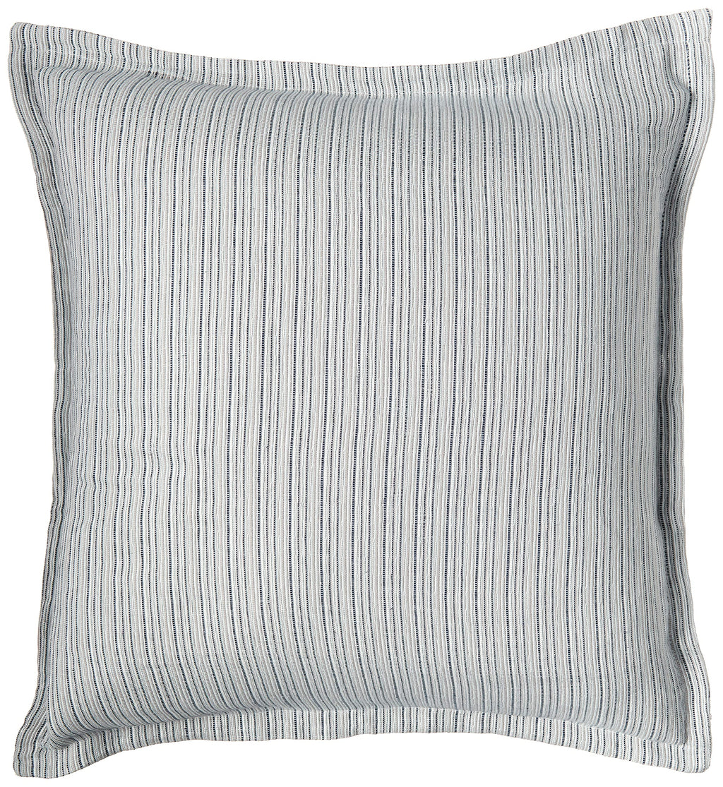 Tommy Bahama - Euro Sham, 100% Soft Cotton Bedding with Envelope Closure, Machine Washable Bedding Accent Pillow (Raw Coast Blue, 26" x 26")