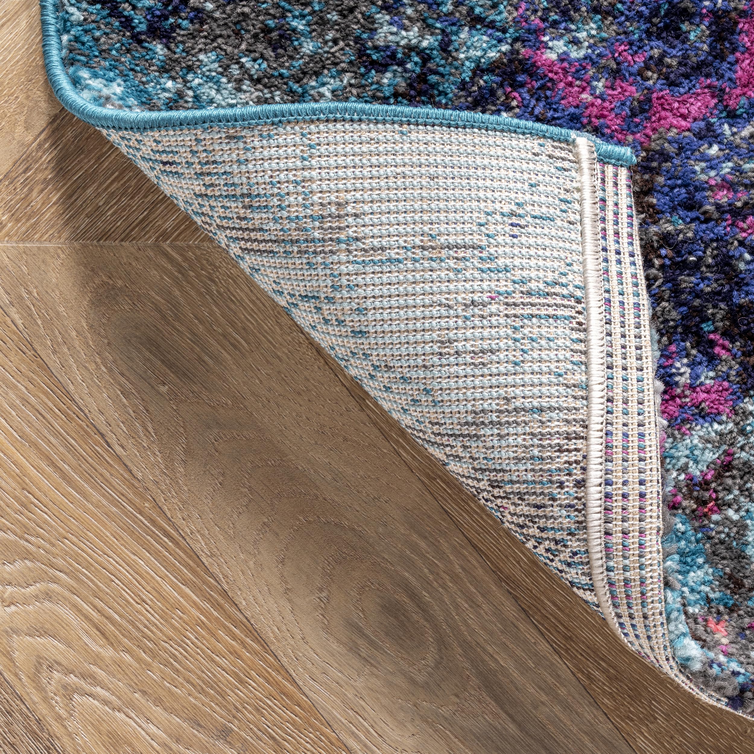 nuLOOM Reva Colorful Abstract Accent Rug, 3x5, Multi