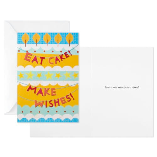 Hallmark Birthday Icons Greeting Card Set - 12 Assorted Cards & Envelopes