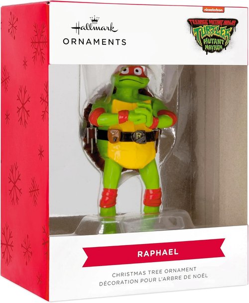 Hallmark Teenage Mutant Ninja Turtles Ornament - Raphael Mutant Mayhem Design for Holiday Decor