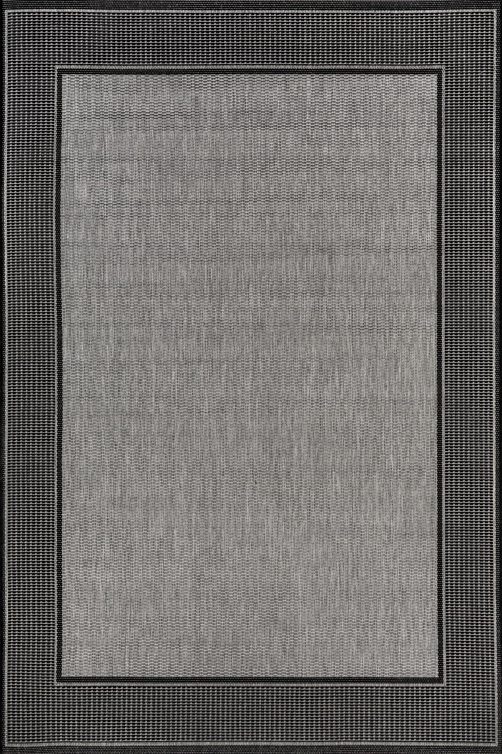 nuLOOM 3' x 4' Outdoor Performance Area Rug, OEKO-TEX Certified, Weather Resistant, High Traffic, Patio, Balcony, Outside, Gris Grey