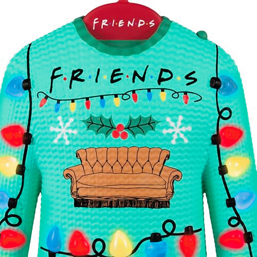 Friends Could We Be Any More Festive Light-Up Musical Christmas Ornament - Hallmark Keepsake