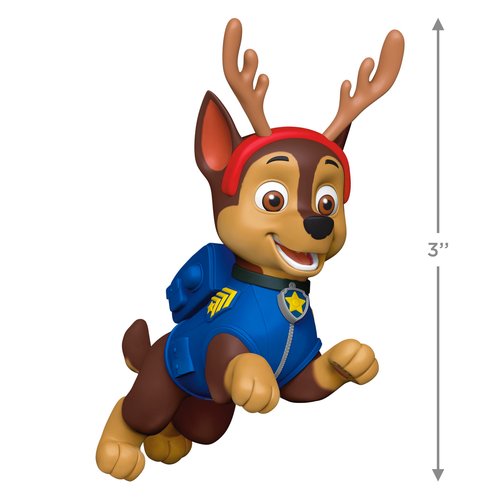 Hallmark Keepsake Paw Patrol Christmas Ornament, Chase's Pawsome for Paw Patrol Fans