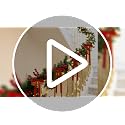 Burgundy Velvet Christmas Tree Bow Topper 20x8 Inches - Set of 10 Holiday Decor