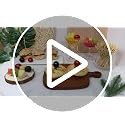 FATLODA 300PCS Gold Pearl Cocktail Picks - Elegant Bamboo Skewers