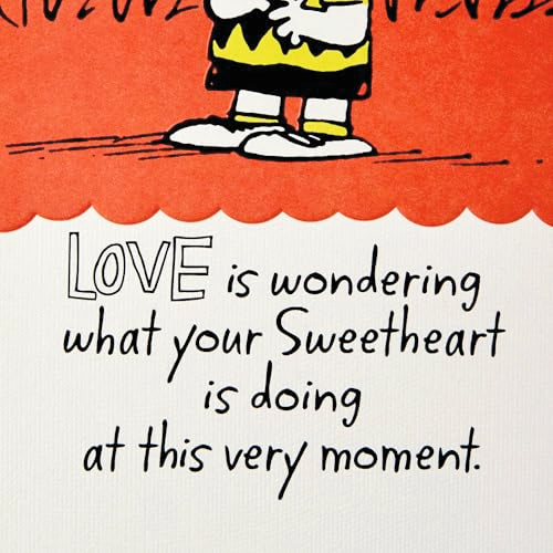 Hallmark Peanuts Anniversary Card with Sweet Sentiment
