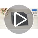 MaxGear Magnetic Microfiber Cleaning Cloths - 4 Pack for Whiteboards