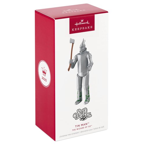 Hallmark Keepsake Christmas Ornament 2025, The Wizard of Oz Tin Man, Movie Gifts