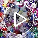 60 Light Green Large Hole Beads for DIY Jewelry Making