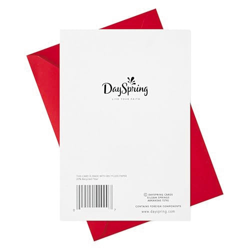 Hallmark DaySpring Religious Birthday Card Celebrating You - Inspirational Greeting Card for Friends & Family