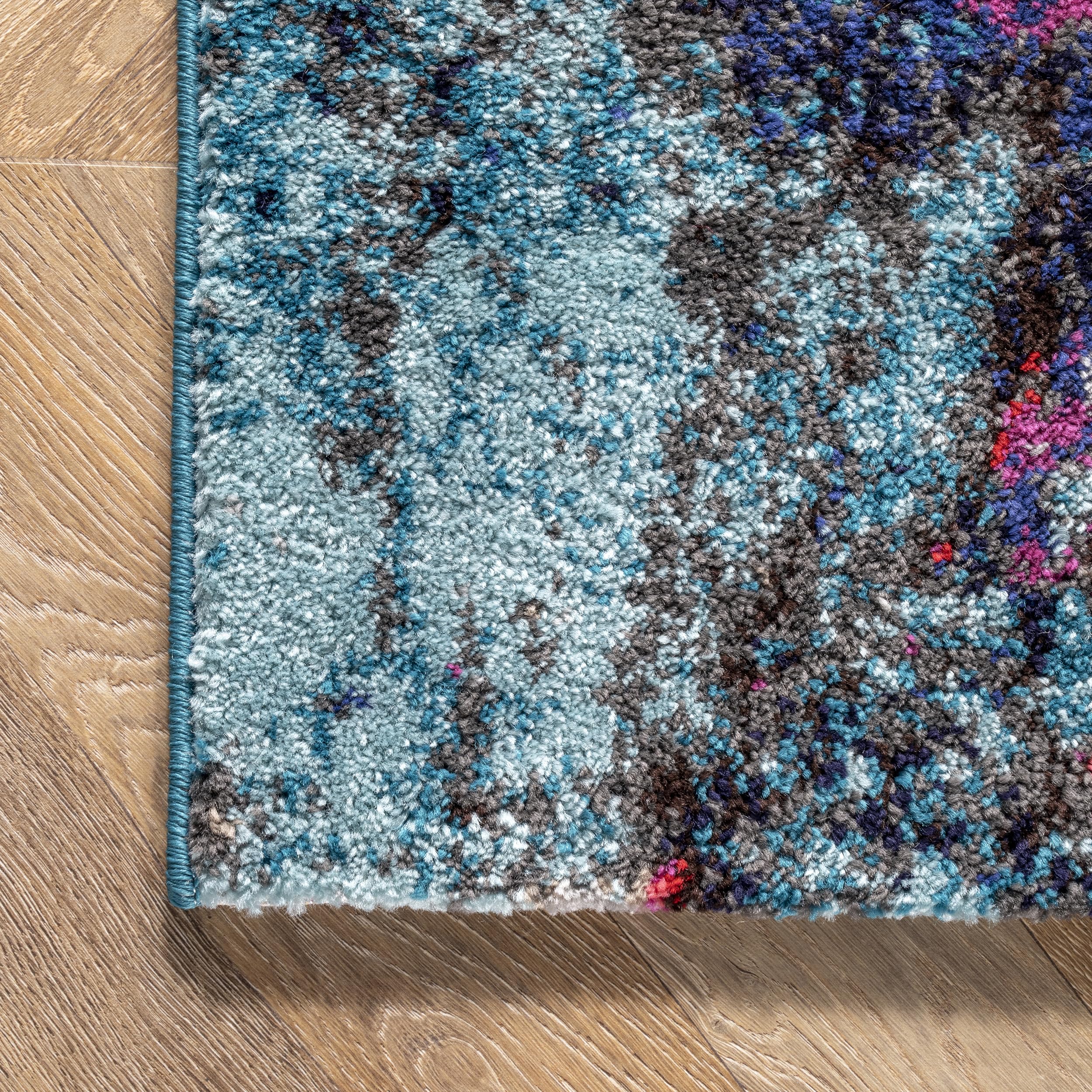 nuLOOM Reva Colorful Abstract Accent Rug, 3x5, Multi