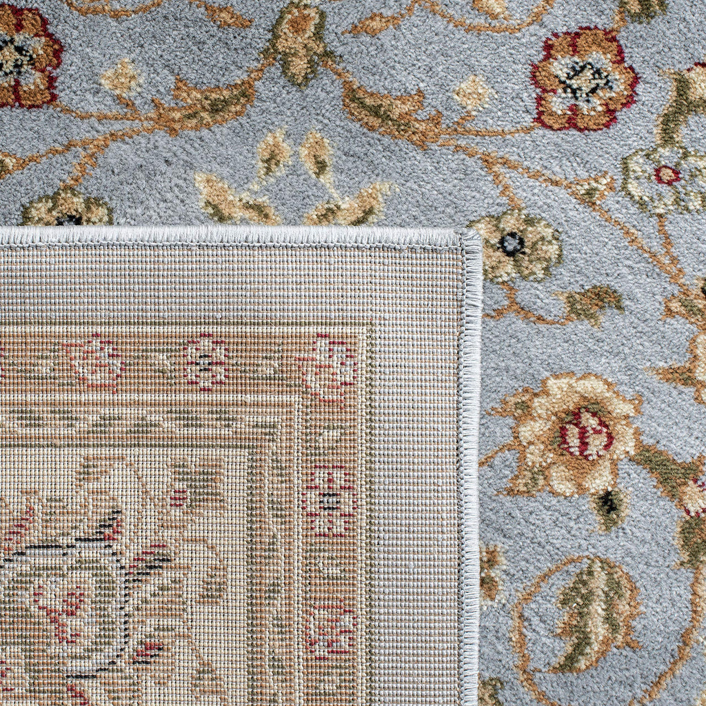 SAFAVIEH Lyndhurst Collection Accent Rug - 2'3" x 4', Light Blue & Ivory, Design, Non-Shedding & Easy Care, Ideal for High Traffic Areas in Entryway, Living Room, Bedroom (LNH312B)