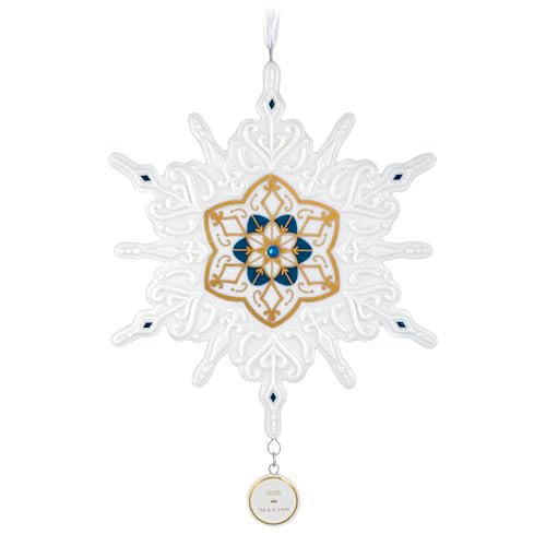 Hallmark Keepsake Christmas Ornament Snowflake 2026 - Festive Holiday Decor