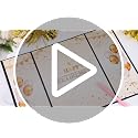 Happy Retirement Guest Book - 18x12 Inch Black Gold Signature Card
