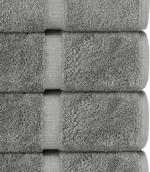 Chakir Turkish Linens Premium Cotton Towel Set - Luxury Spa Quality | 6-Piece (2 Bath, 2 Hand, 2 Washcloths)
