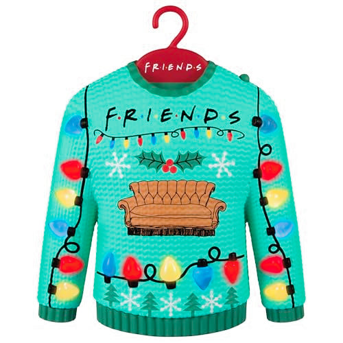 Friends Could We Be Any More Festive Light-Up Musical Christmas Ornament - Hallmark Keepsake