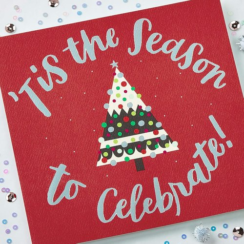 American Greetings Christmas & New Year's Card - Celebrate the Season with Joyful Wishes