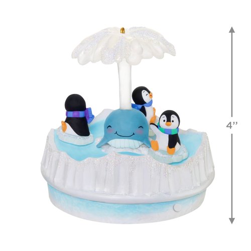 Hallmark Keepsake Christmas Ornament 2025, Playful Penguins Musical with Light and Motion