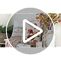 RABUSOFA Fall Thanksgiving Pillow Cover 18x18 Brown Turkey Football Decor