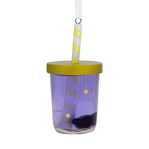 Hallmark Bubble Tea Christmas Ornament - Fun Resin Decoration