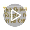 Skibidi Rizzler Gold Glitter 11th Birthday Banner - Pre-Strung Party Decor