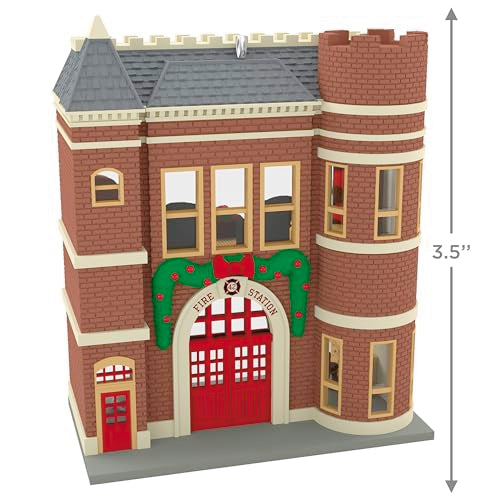 Hallmark Keepsake Christmas Ornament 2025, Nostalgic Houses and Shops Keepsake Korners Firehouse